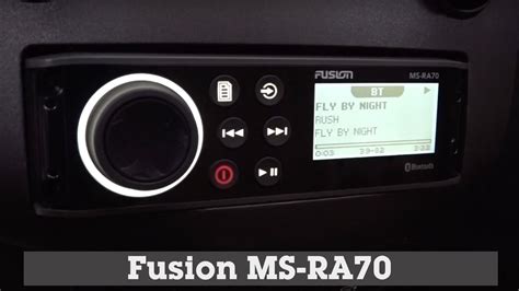 fusion ms ra display  controls demo crutchfield video youtube