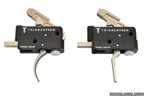 review trigger tech adjustable ar  trigger recoil