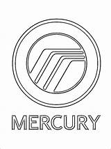 Mercury Logo Coloring Pages Pdf Print sketch template