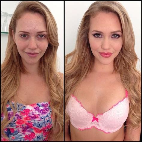 what female pornstars look like with and without makeup