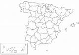 Coloring Provinces Spanish sketch template