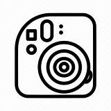 Instax Polaroid Iconfinder sketch template