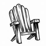 Adirondack Drawing Chairs Chair Sketch Getdrawings sketch template