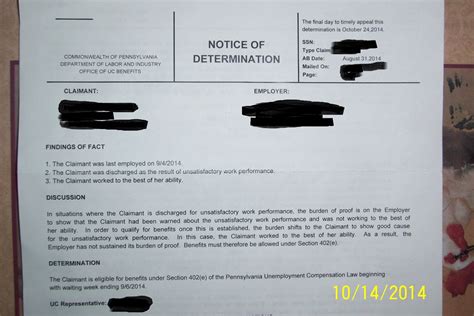 letter  protest unemployment benefits sample letter  edd