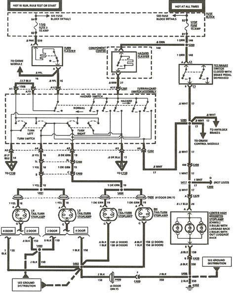 turn signal hazard light wiring diagrams troubleshooting justanswer