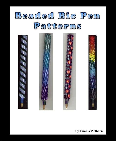 beaded bic  beading patterns instant downloadable pattern