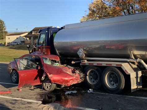 man killed  crash involving fuel truck    early thursday