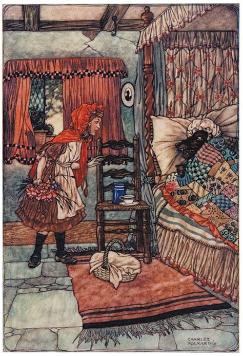 Grimms Fairy Tales Charles Folkard 1911 Fairytale Art Grim Fairy