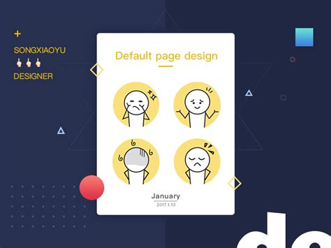 default page  songxiaoyu  dribbble