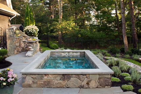 luxury plunge pool small pools small backyard pools