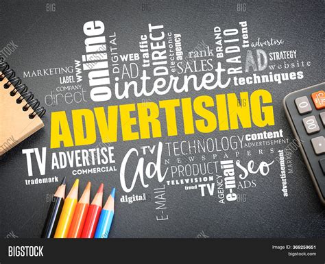advertising word cloud image and photo free trial bigstock