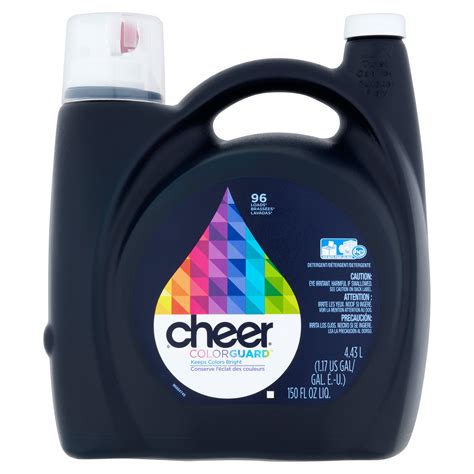cheer  liquid laundry detergent  loads  oz
