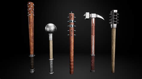medieval melee weapons pack  weapons ue marketplace