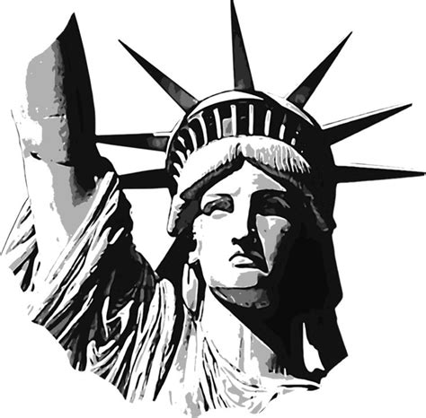 statue  liberty png image statue  liberty drawing statue
