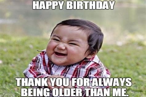 Top 21 Funny Happy Birthday Memes Quotes Wishes