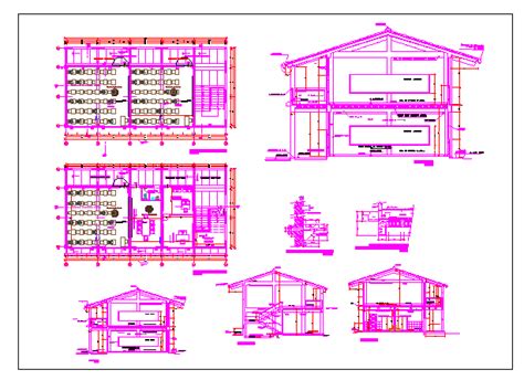 primary school classroom  floors section  plan details dwg file cadbull