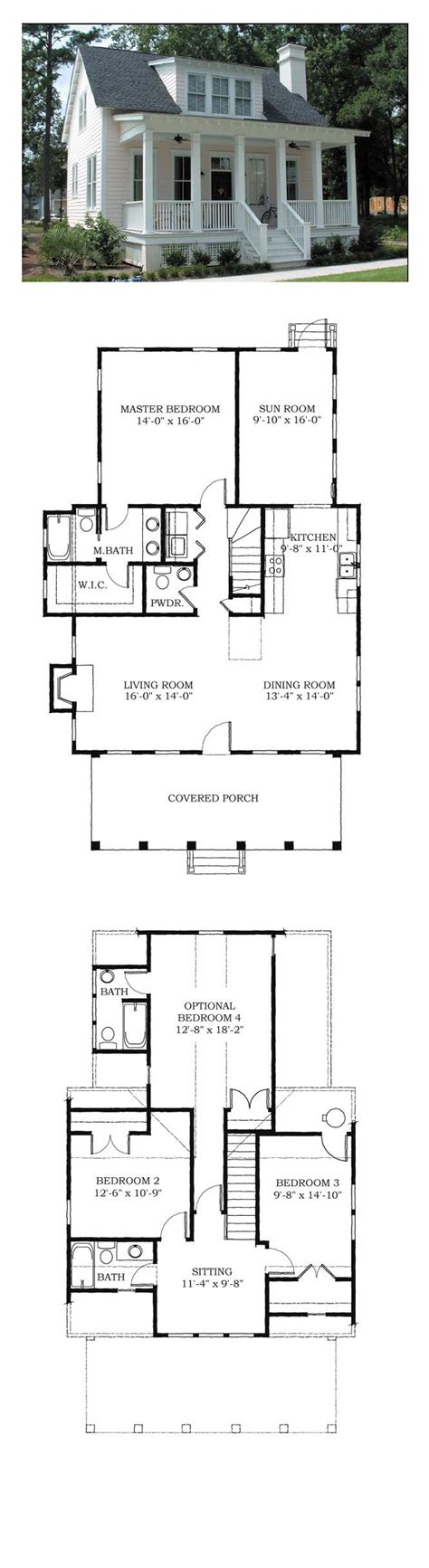 floor plans small home  level images  pinterest homes home  architecture