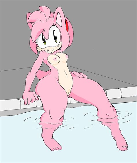 rule 34 amy rose anthro areolae argento arm support ass barefoot