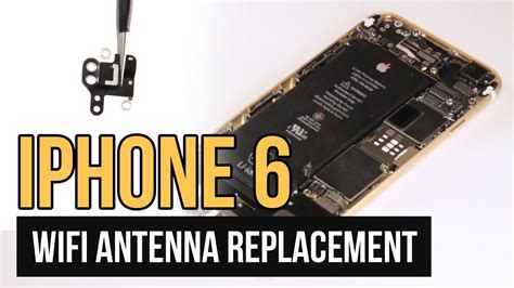 iphone  wifi bluetooth antenna replacement video guide youtube
