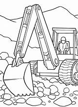 Coloring Backhoe Pages Deere John Drawing Printable Tractor Motorcycle Police Clipart Colouring Template Book Grua Getdrawings Color Templates Sketch Getcolorings sketch template