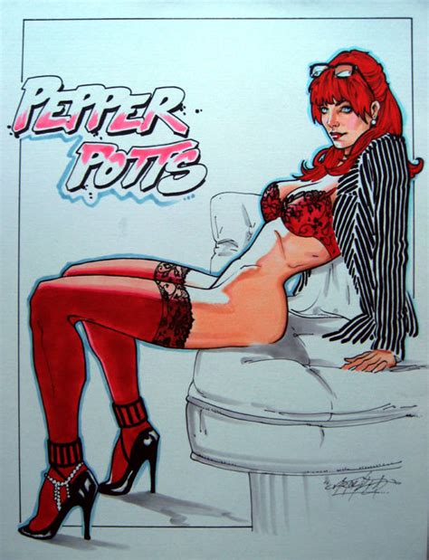 redhead babe stockings pepper potts nude hentai art sorted luscious