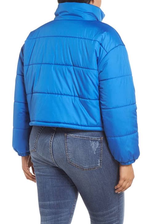 bp crop puffer jacket regular  size nordstrom cropped puffer jacket jackets