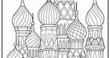 Coloring Cathedral sketch template