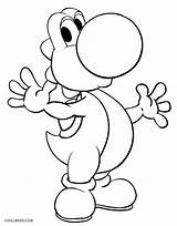 Yoshi Coloring Pages Egg Printable Getcolorings Kids sketch template