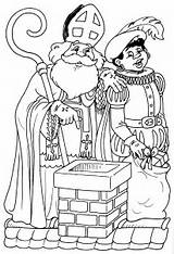Sinterklaas Sankt Nikolaus Kleurplaten Dagen Malvorlagen Kleurplaat Animaatjes Malvorlage Drucke sketch template