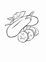 Eggplant Kids Votes sketch template