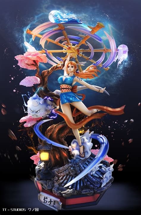 One Piece Figure Collection Nami Figure With Led 110880 4ugk In