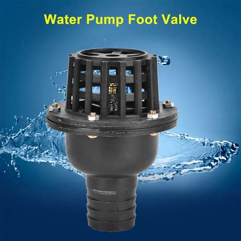 ball valve water pump foot valve black pvc  pressure flat check valve  fluid machine