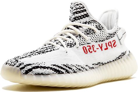 amazoncom adidas yeezy boost   zebra cp fashion sneakers