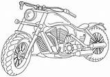 Coloriage Kleurplaat Imprimer Dessin Motorbike Davidson Ausmalbilder Motocyclette Motocross Kleurplaten Motard Motoren Bacbac Ausmalbild Casque Cars Colorier sketch template