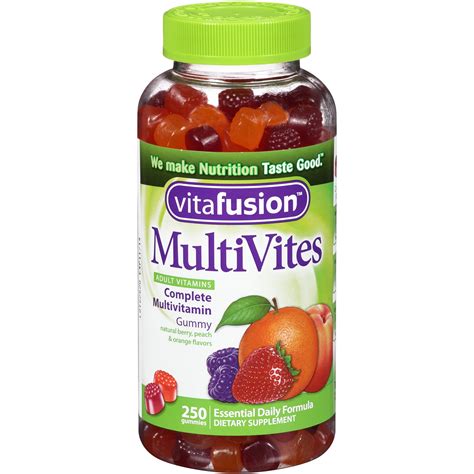 vitafusion multivites complete multivitamin gummies  adults  count walmartcom