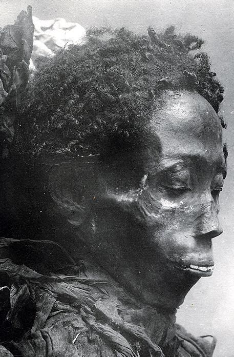 3 000 year old egyptian woman with 70 hair extensions