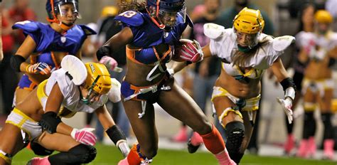 lingerie football so sexy or just sexist female players