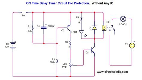 delay timer wiring diagram   gambrco