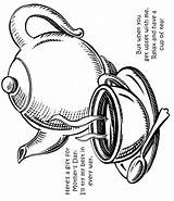Teapot Coloring Tea Printable Crafts Kids Cliparts Clip Pot Outline Card Clipart Drawing Project Mother Mothers Template Templates Teacup Library sketch template