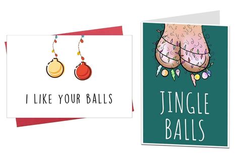 naughty christmas cards   spouse   sense  humor rare