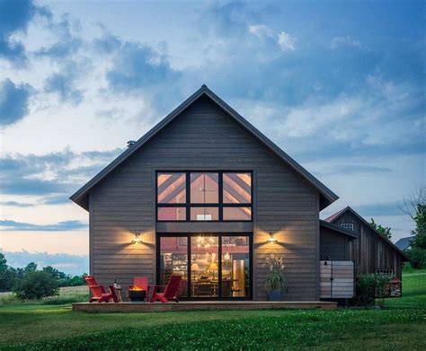 vermont modern barn  joan heaton architects