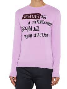 Valentino Intarsia Virgin Wool And Cashmere Blend Sweater