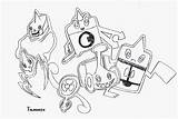 Rotom sketch template