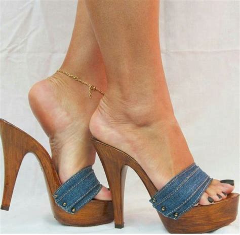 wooden high heel sandals tumblr