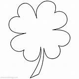 Leaf Clover Outline Coloring Pages Xcolorings 730px 32k Resolution Info Type  Size Jpeg sketch template