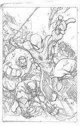 Madureira Mad Avenging Spiderman Spider Comics sketch template