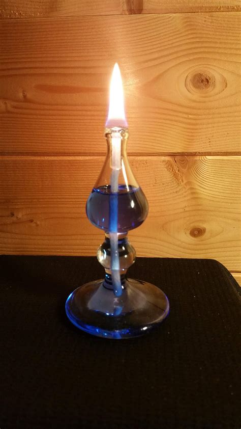 Hand Blown Glass Oil Lamp Made In The Uk In 2021 Oil Candles Oil