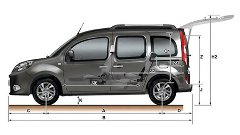 dimensions renault kangoo