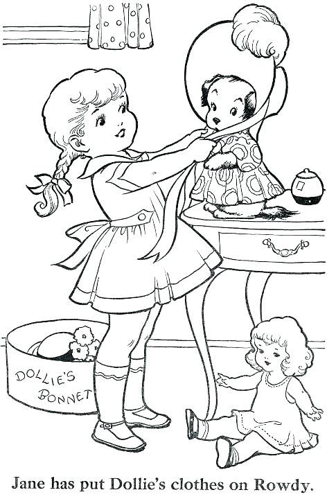 vintage coloring pages coloring pages