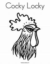 Cocky Coloring Rooster Locky Clipart Pages Chicken Worksheet Gamecock Noodle Outline Print Login Sheets Template Twistynoodle Practice Makes Perfect Little sketch template